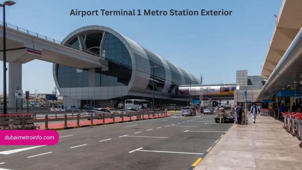Airport Terminal 1 Metro Station Exterior