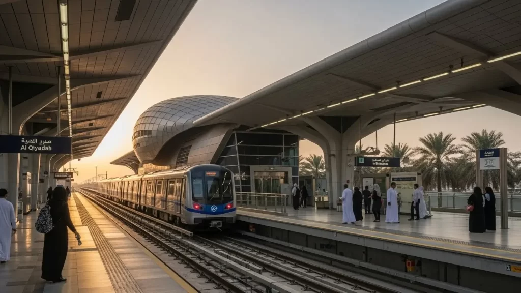 Al Qiyadah Metro Station, Dubai