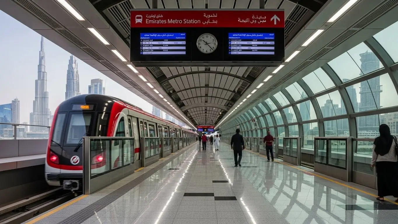 Emirates Metro Station Red Line Dubai – Best Routes, Quick Schedule & Travel Info