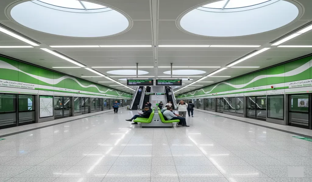 Dubai Healthcare City Metro Station