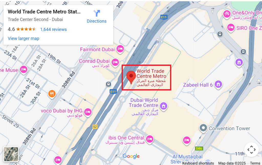 World Trade Centre Metro Dubai – Fast Routes & Timings 2026
