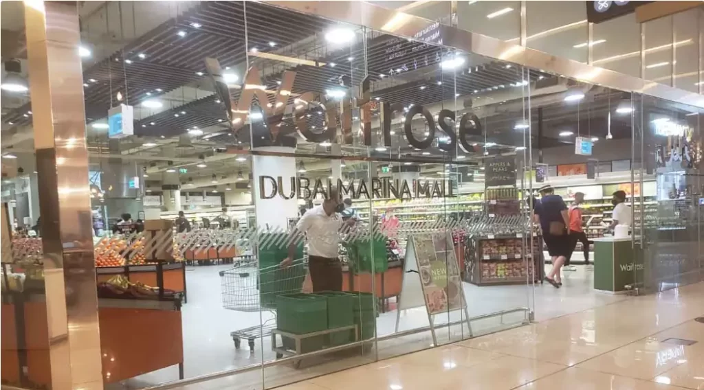 Ready to stock up your pantry at Waitrose Dubai Marina Mall?