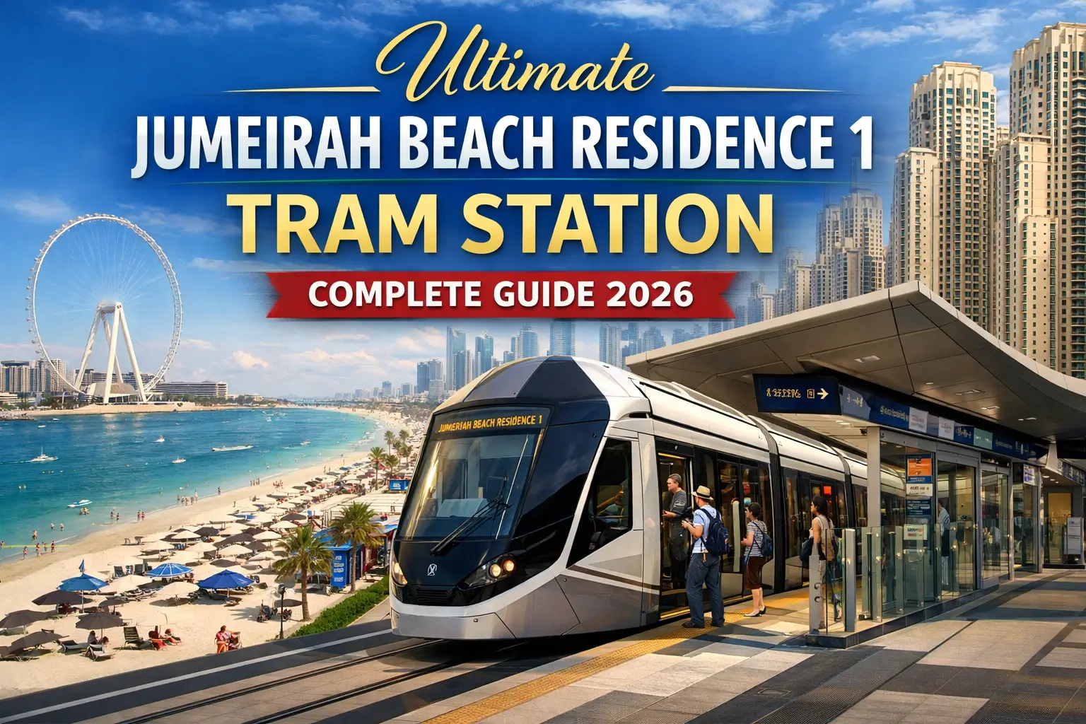 Ultimate Jumeirah Beach Residence 1 Tram Station – Complete Guide