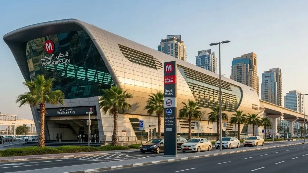 Healthcare City Metro Station