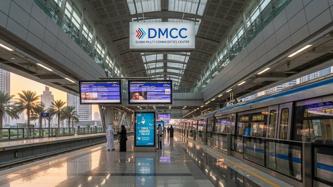 DMCC Metro Station Quick Stop at Jumeirah Lakes Towers