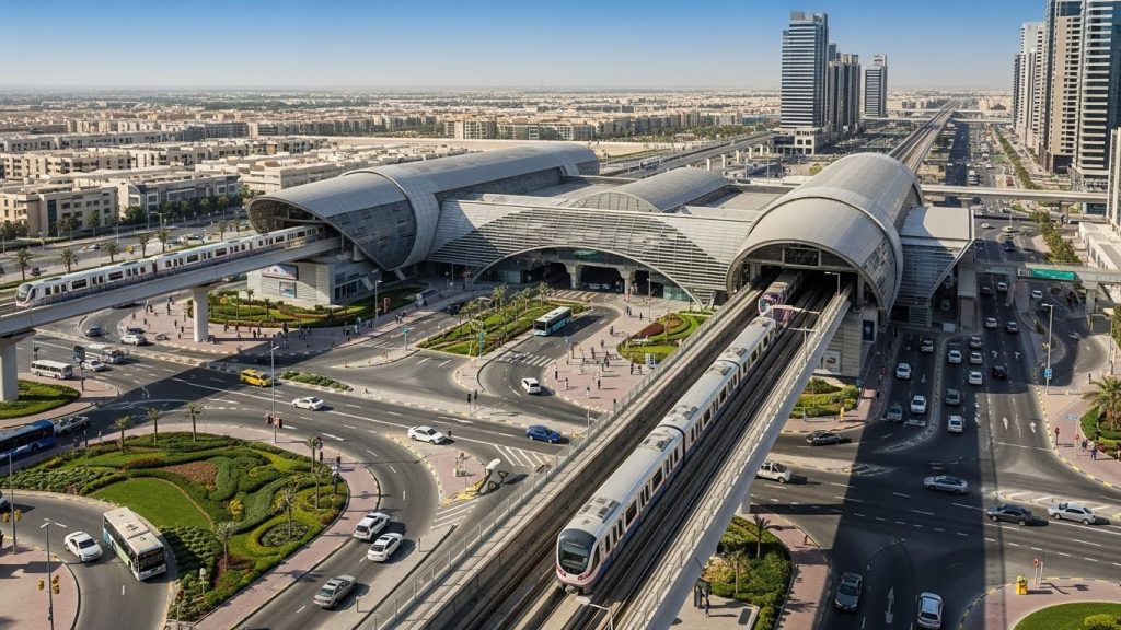 Dubai Investment Park Metro Station Overview