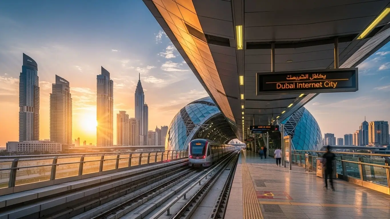 Dubai Internet City Metro Station Guide