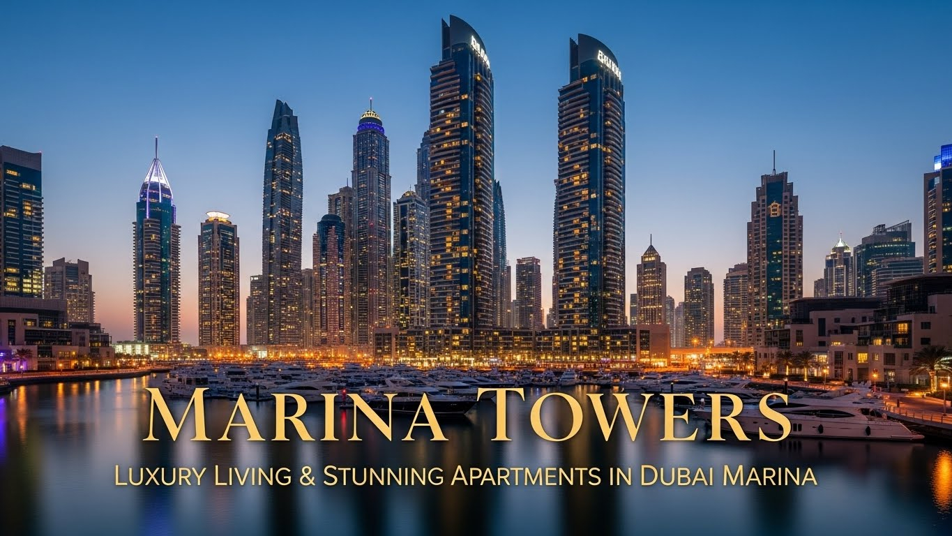 Marina Towers Luxury Living & Stunning Apartments in Dubai Marina