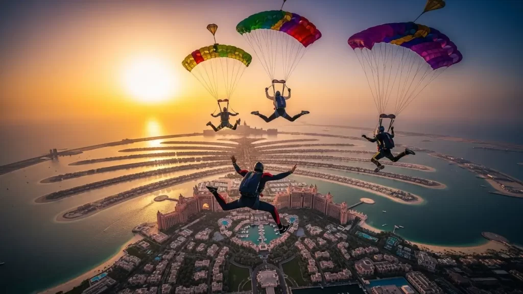 Mina Seyahi,Skydive Dubai