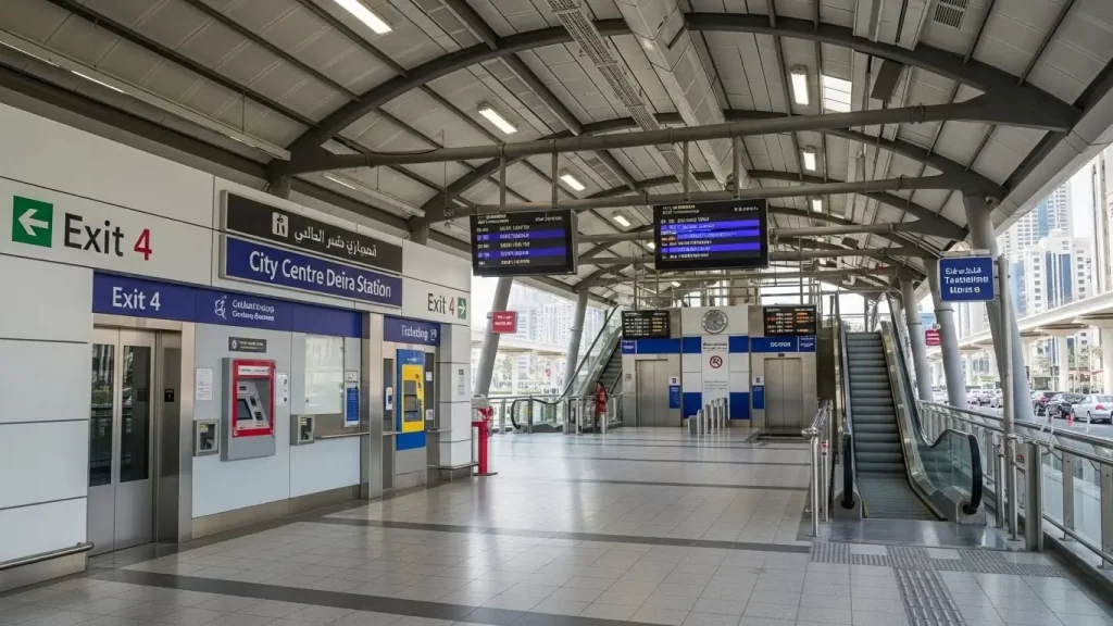 City Centre Deira Metro Station Overview, Timings & Connections