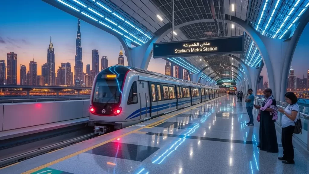 Stadium Metro Station Dubai