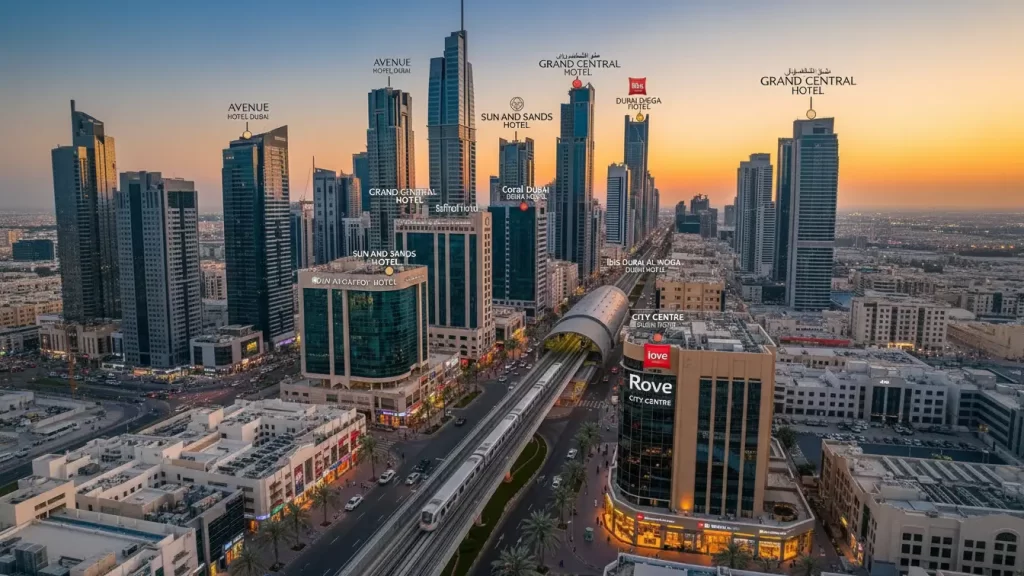 Hotels Near Al Rigga Metro Station Dubai