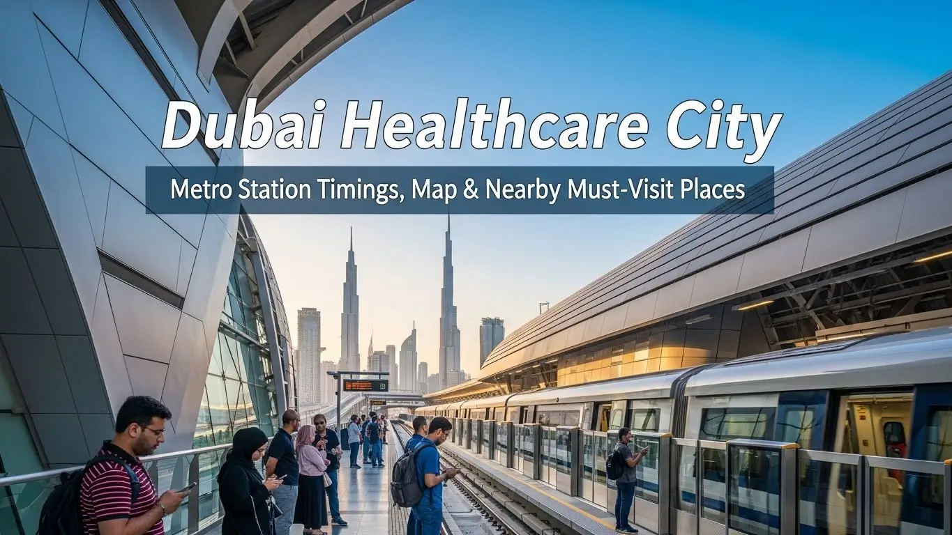Dubai Healthcare City Metro Station Timings, Map & Nearby Must-Visit Places