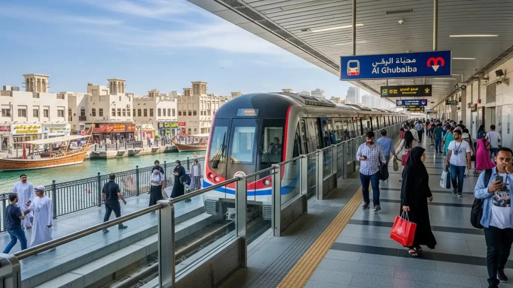 Al Ghubaiba Metro Station