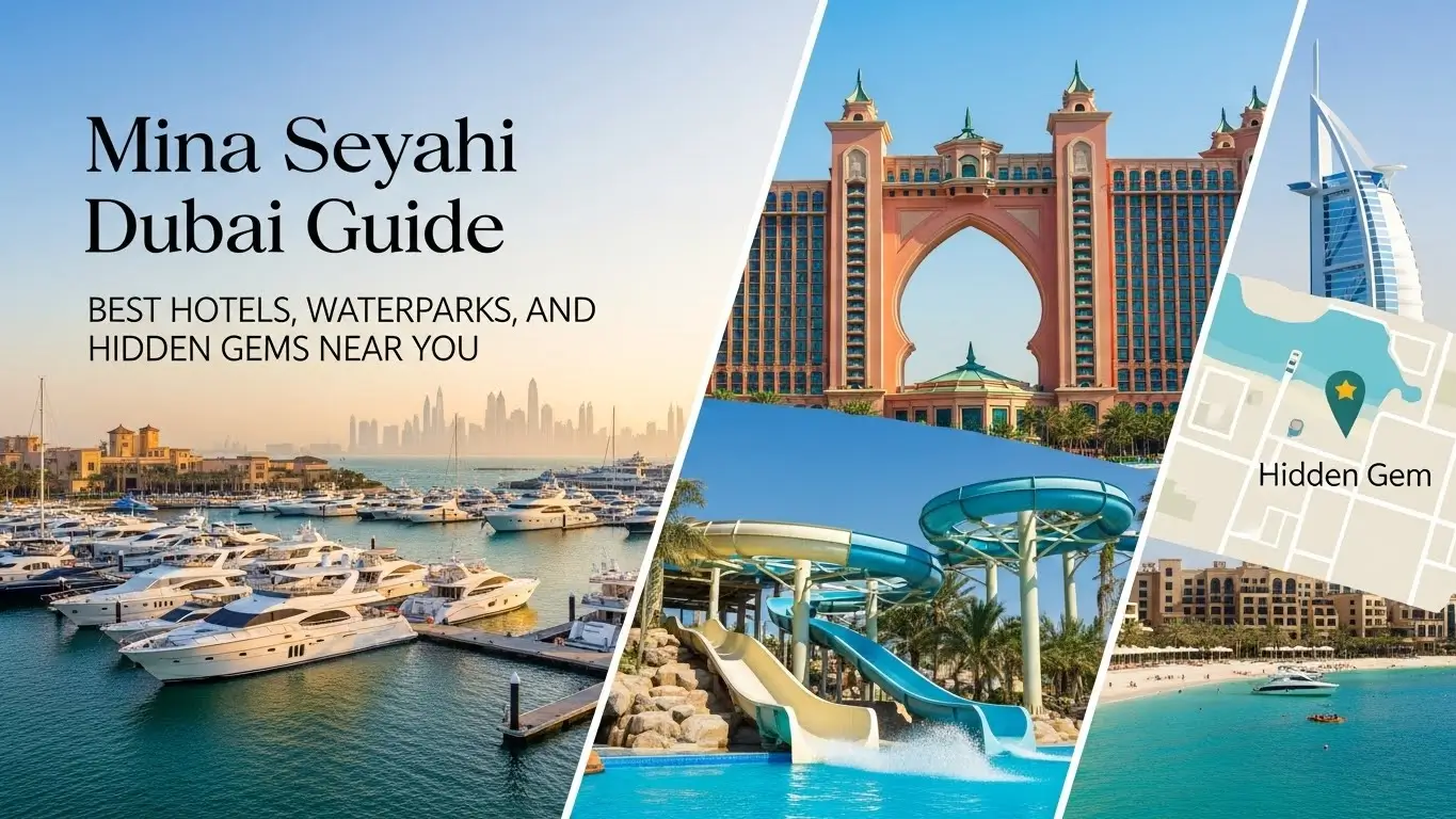 Mina Seyahi Dubai Guide: Best Hotels, Waterparks, and Hidden Gems Near You