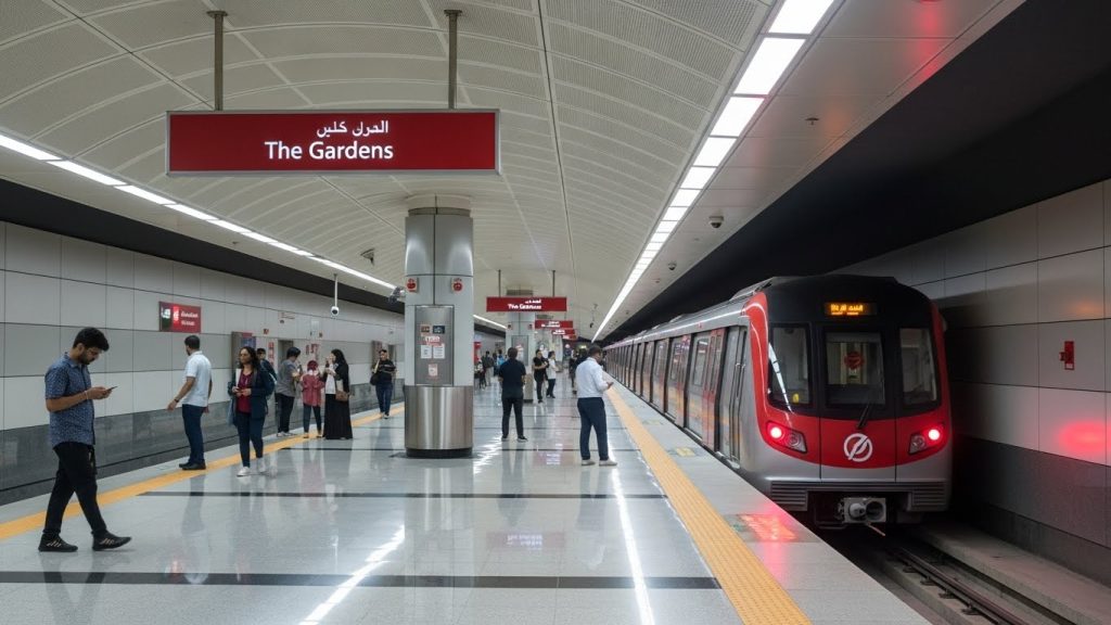 The Gardens Metro Station