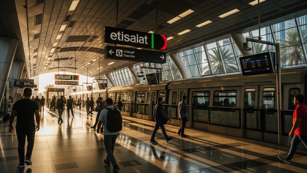 Etisalat Metro Station Guide