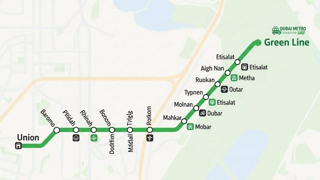 Union Metro Station Dubai