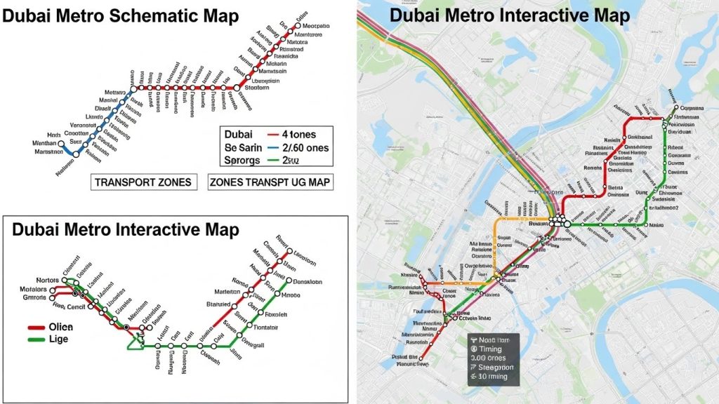 Dubai Metro Map Guide: Routes, Stations, Zones, and Travel Tips