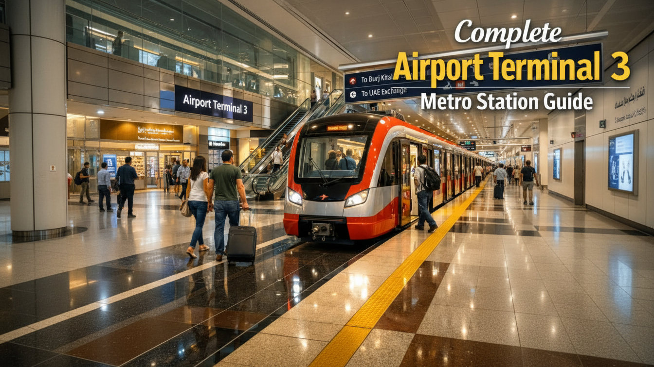 Complete Airport Terminal 3 Metro Station Guide 2026