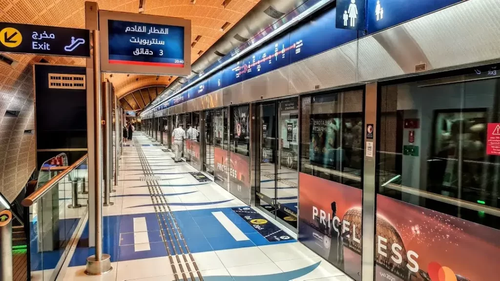 Dubai Internet City Metro Station Exit 2