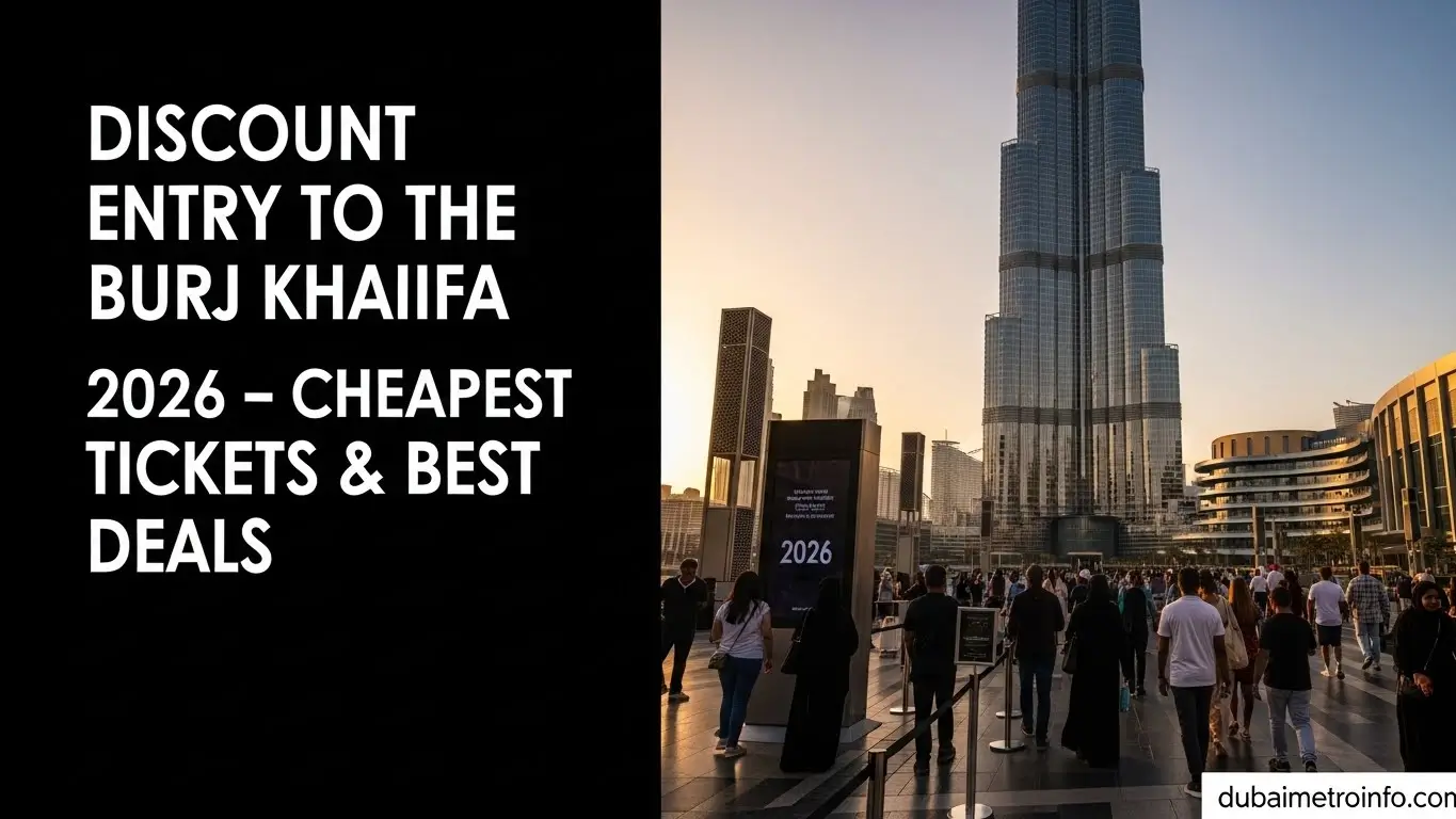 Discount Entry to the Burj Khalifa 2026 – Cheapest Tickets & Best Deals