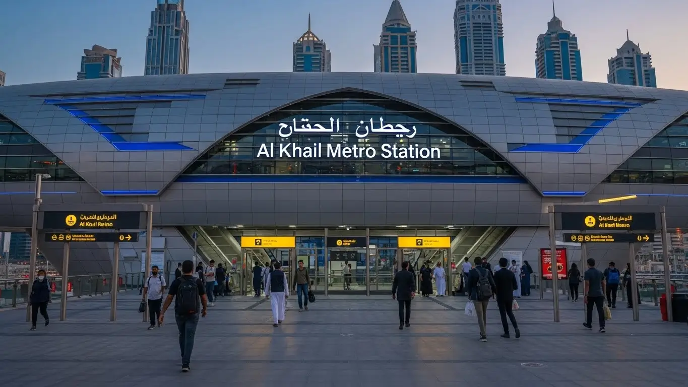 Al Khail Metro Station Renamed: Dubai Metro Announces Official New Name