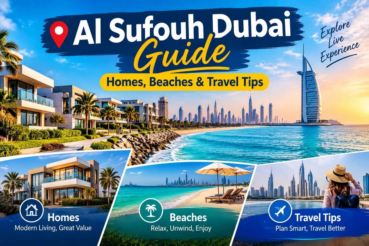 Al Sufouh Dubai 2026 Guide – Homes, Beaches & Travel Tips